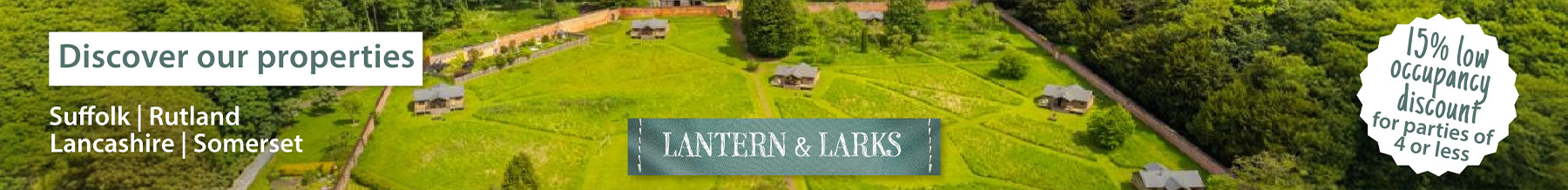 Lantern and Larks sites have joined Glamping Hideaways - Discover the properties